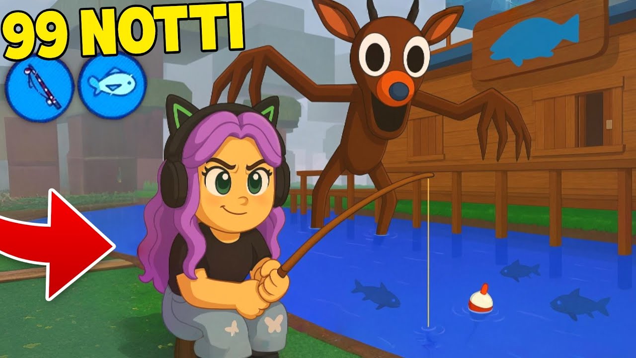 Esploro TUTTI i NUOVI LAGHI della MAPPA di 99 NOTTI nella FORESTA su Roblox 🐟