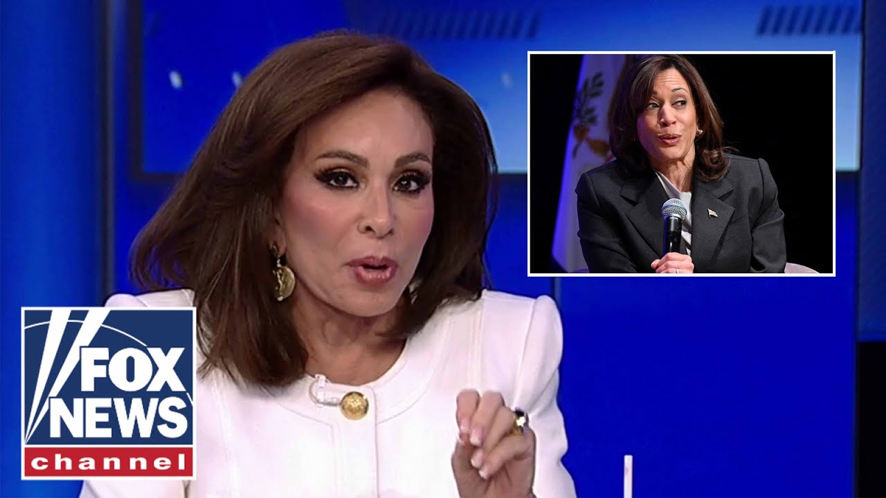 Judge Jeanine: Kamala Harris will no longer be in hiding