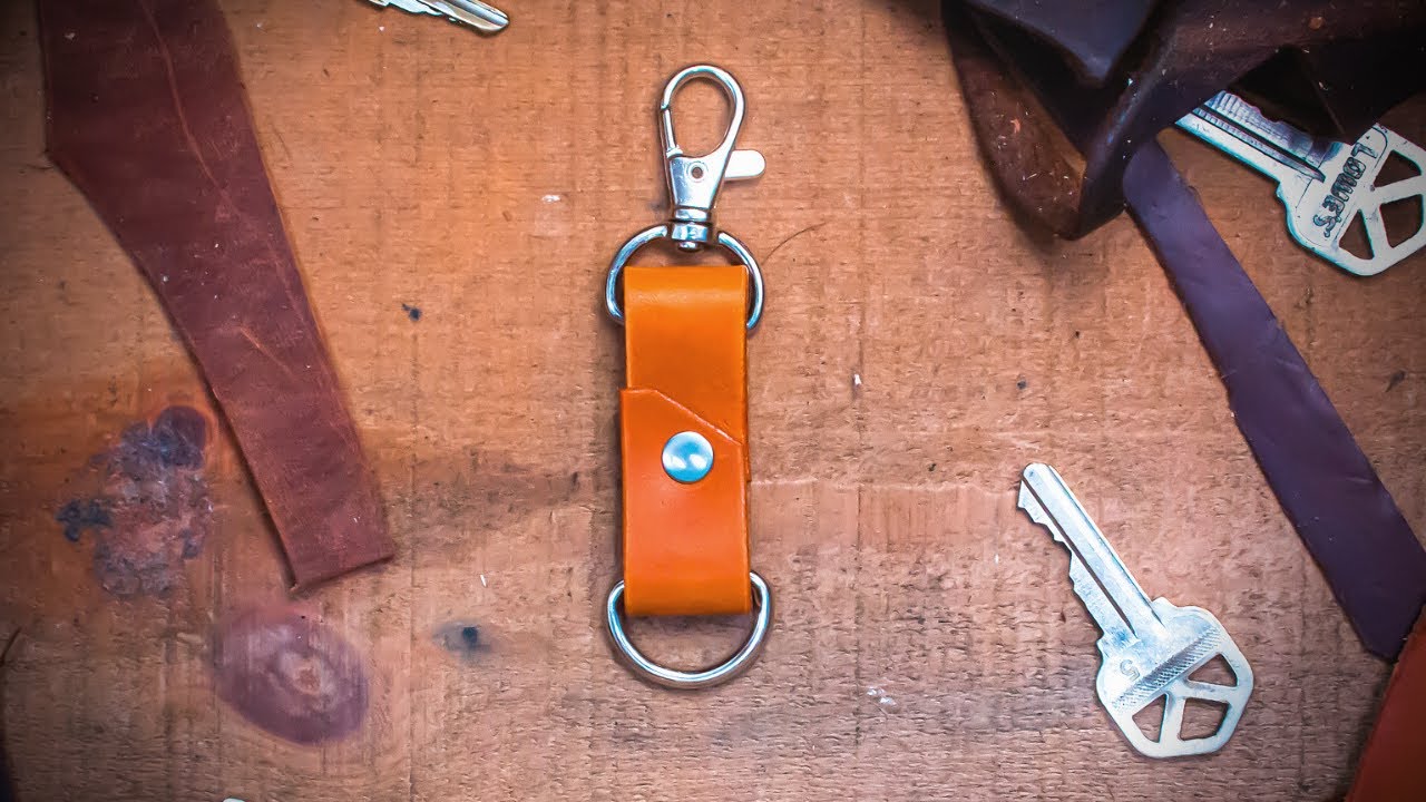 EASY DIY Scrap leather project Idea 