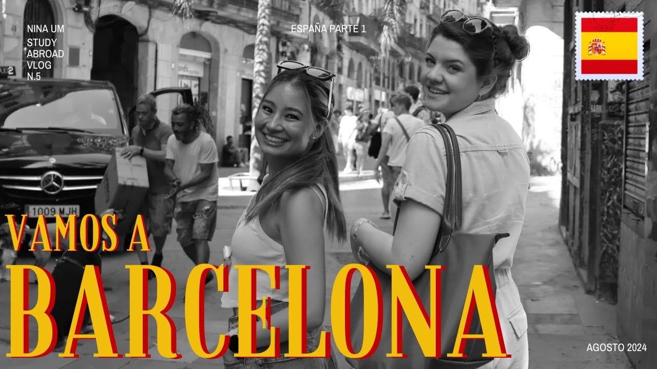 Explorando Barcelona como mitad Española!| La boqueria, gelato, y tapas!
