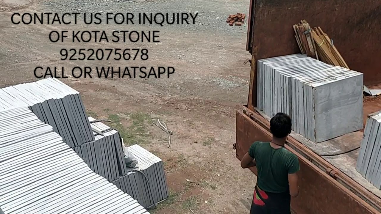 Kota stone 23x23 28 to 32 mm Loading with full of safety call us 9252075678