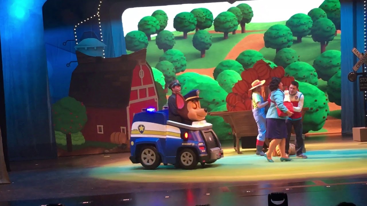 Paw patrol Live 2017 was awesome