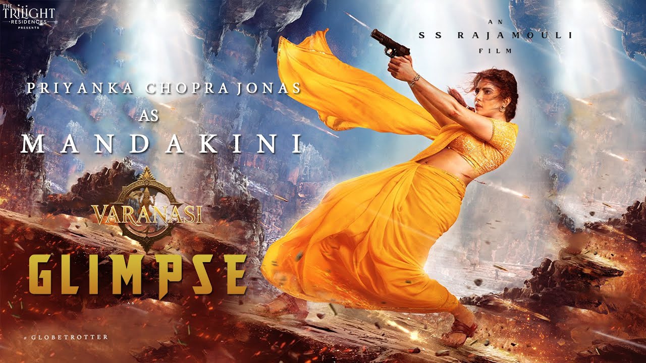 #SSMB29 - Priyanka Chopra As MANDAKINI First Look Glimpse | Varanasi | Mahesh Babu | SS Rajamouli