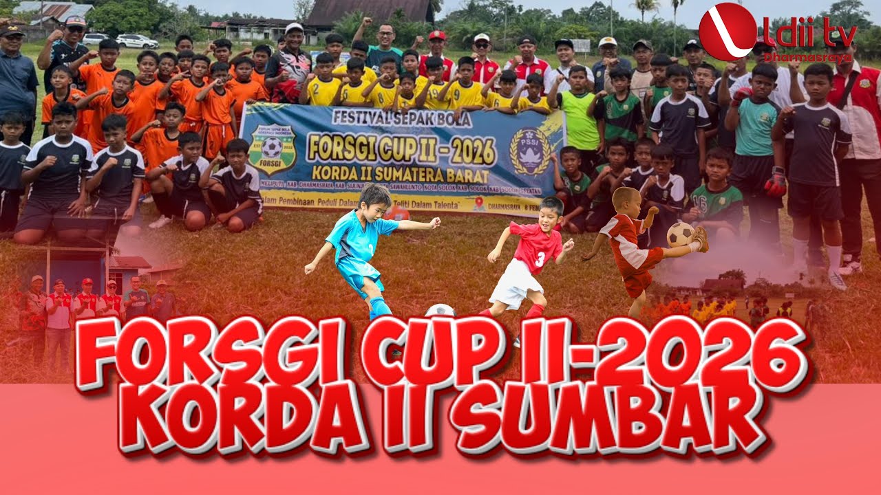 FORSGI Korda ll Sumbar Mengadakan Festival Sepak Bola FORSGI CUP II | DPD LDII DHARMASRAYA 