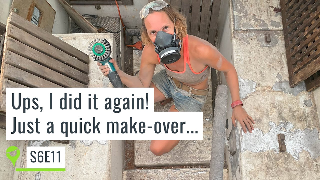 DIY sailboat restoration: You will LOVE this new paint job!
