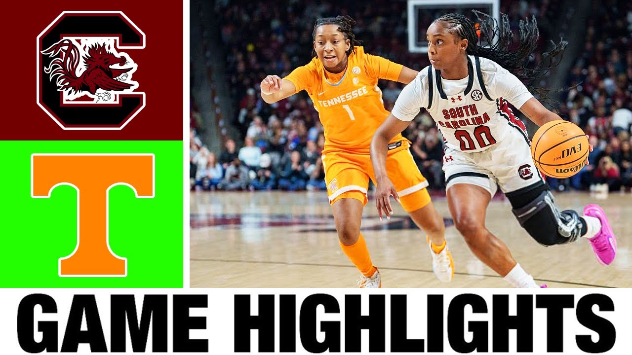 #3 South Carolina vs #19 Tennessee Highlights | Women's Basketball | College Basketball 2026