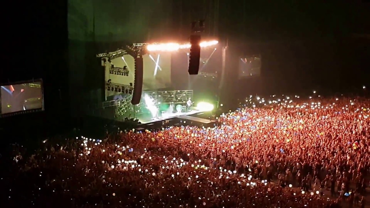 Imagine Dragons - Believer / Radioactive (30k spectators!) Live Show @ Moscow 17.7.2017