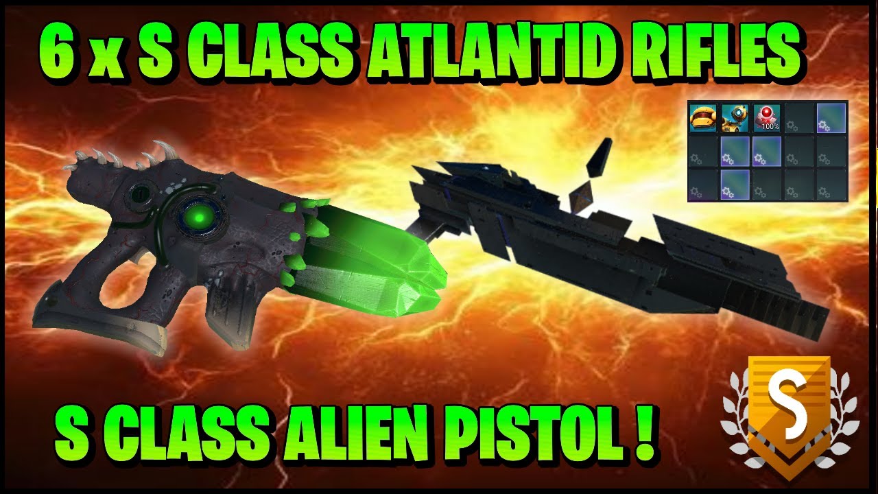No Man's Sky - 6 S Class Atlantid Multitools - Plus an S Class Alien Pistol - No Mans Sky 2025