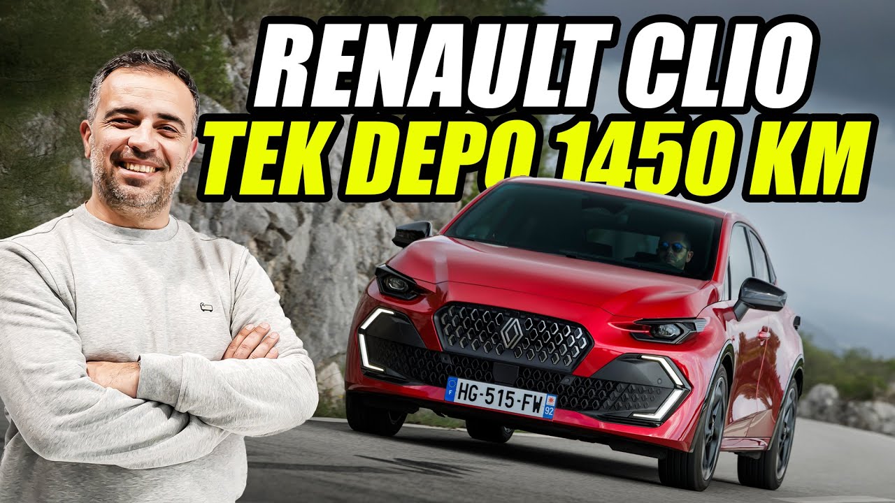 Renault Clio Test Sürüşü 2026 | Tek Depo ile 1450 km