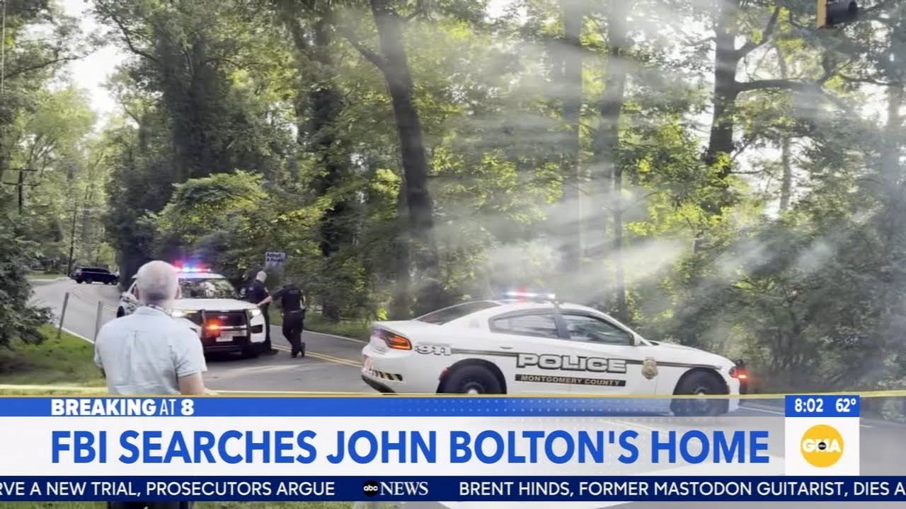 FBI searches home of former Trump national security adviser John Bolton