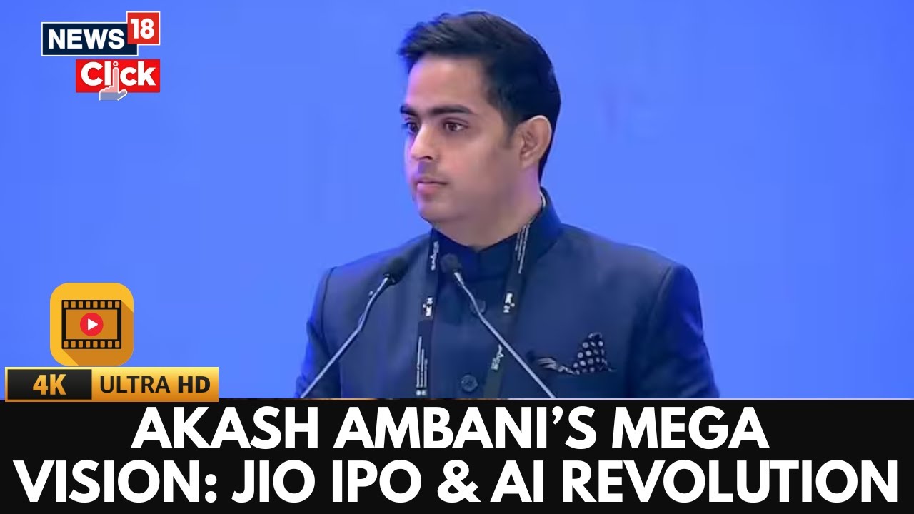 RIL AGM: Akash Ambani's Bold Plans For Jio IPO In 2026, AI And Global Expansion | N18V