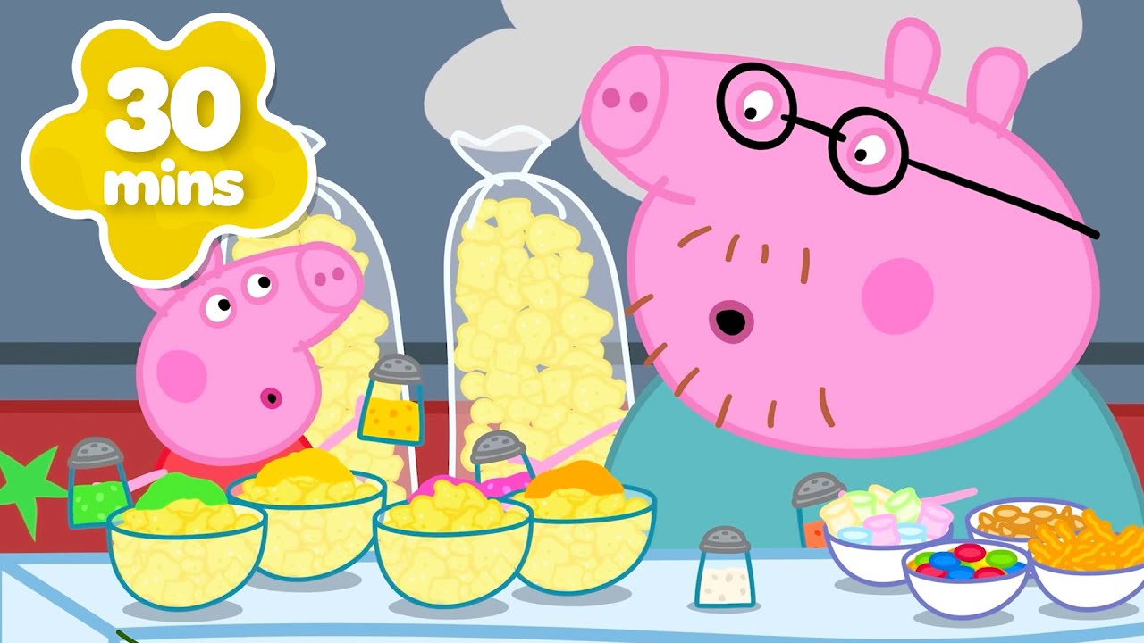 Peppa Pig y la máquina de palomitas 🍿 | Los cuentos de Peppa la Cerdita