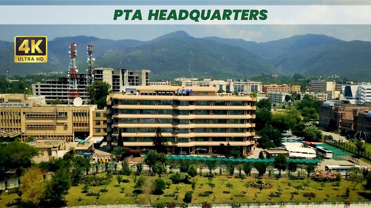 PTA HQ: Building a Connected Pakistan, 4K Drone Footage