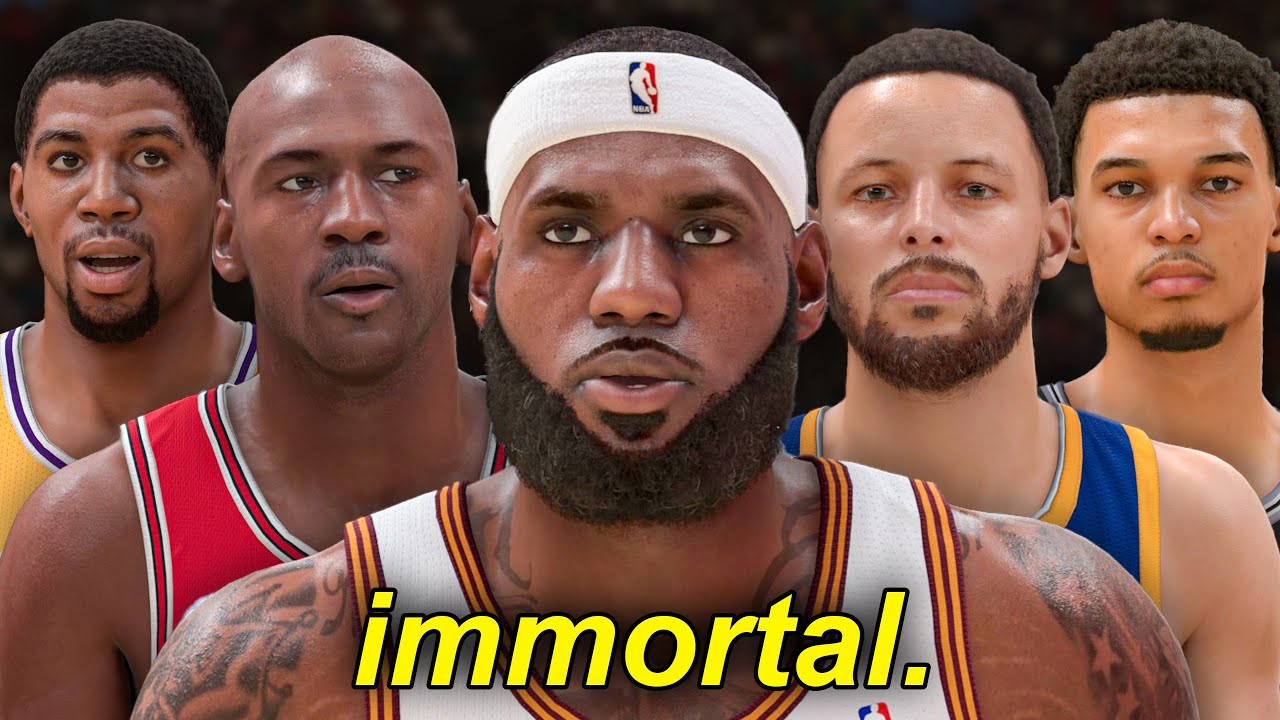 I Made Every NBA Player Immortal