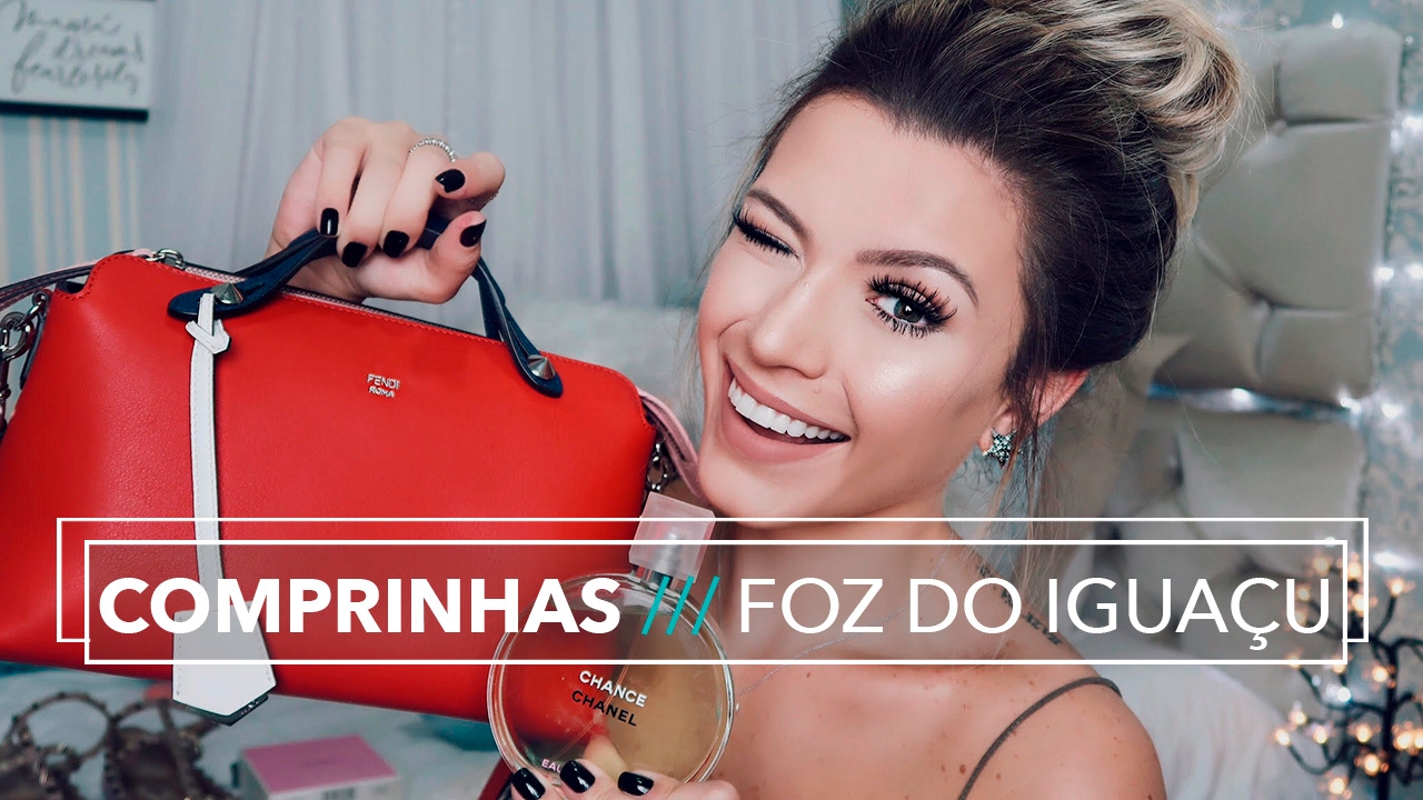 Comprinhas de Viagem + DICAS DE FOZ ♡