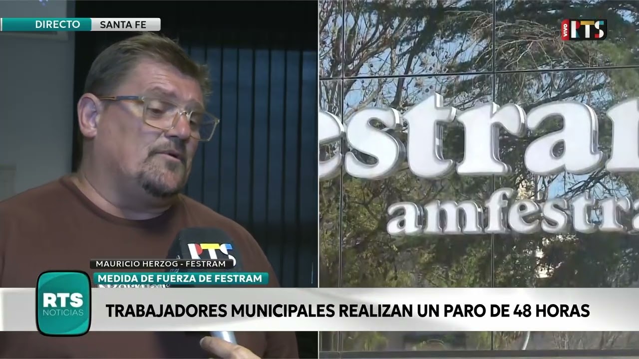 MEDIDA DE FUERZA DE FESTRAM | TRABAJADORES MUNICIPALES REALIZAN UN PARO DE 48 HORAS