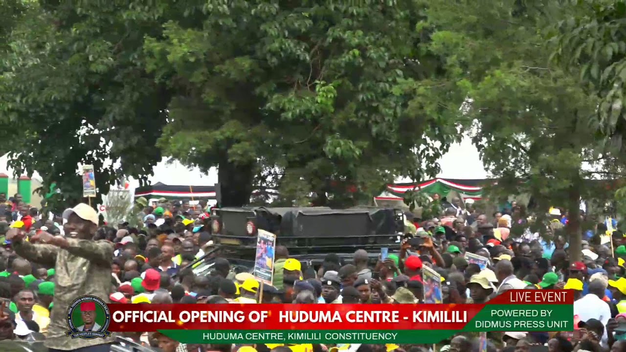 #Live: Fireworks as President Ruto, Wetangula, Lusaka,MPs , Pass Open Huduma Ctr