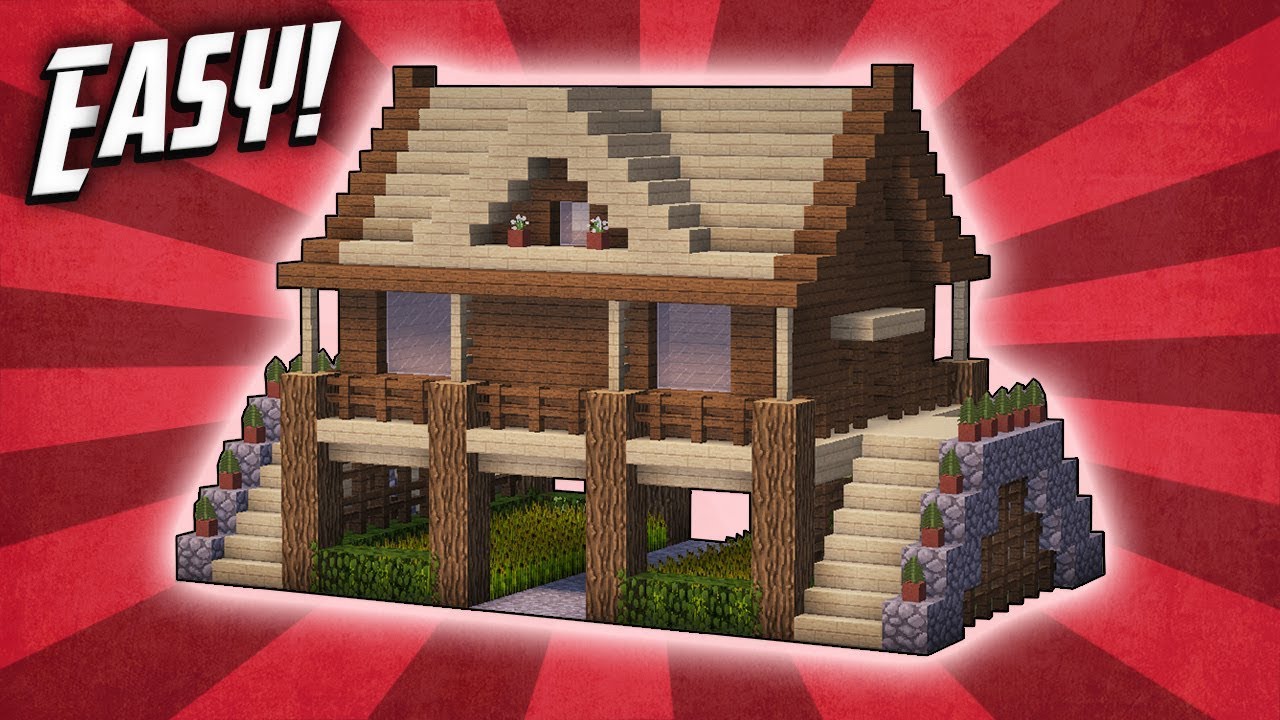 Minecraft: Как построить дом для выживания (урок №11)