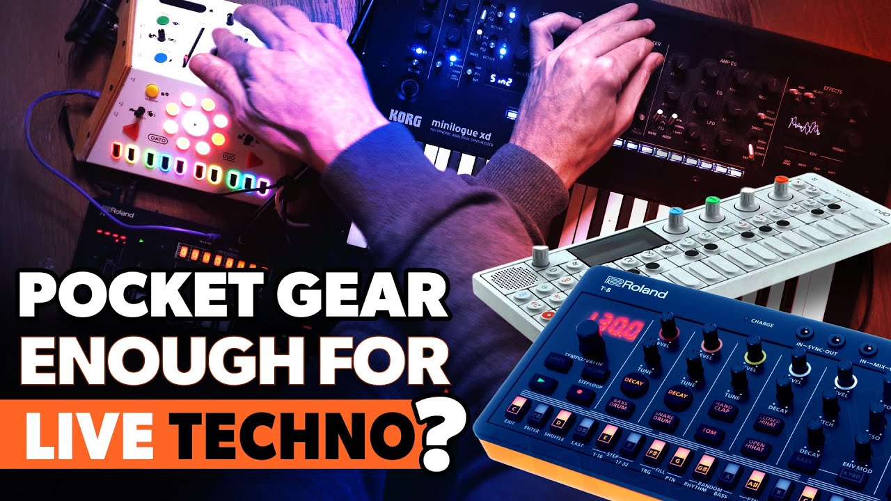 Урок по исполнению живого сета Pocket Gear Techno/Trans (Coffee Table Jam) Достаточно ли хорошо?