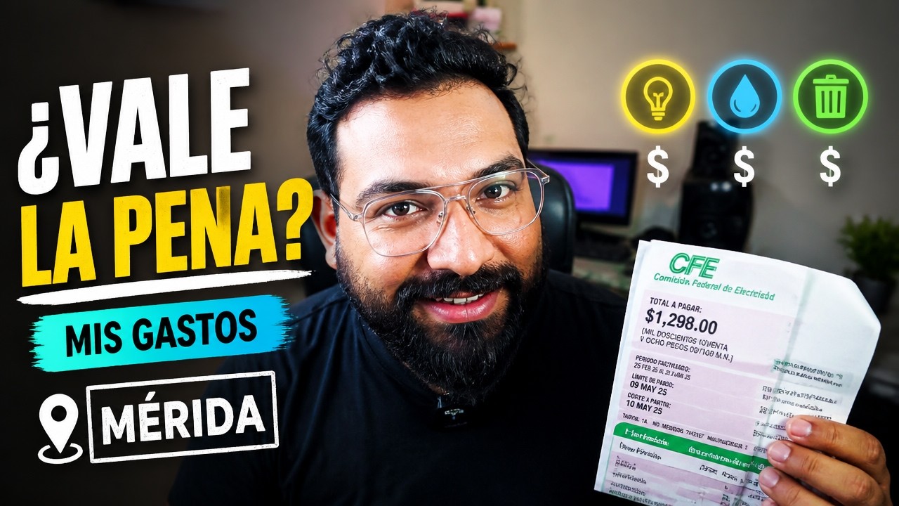 ¡ESTO PAGO de luz, agua, basura en MÉRIDA!