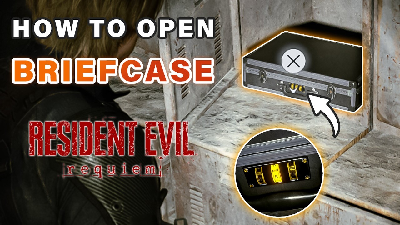 Как открыть портфель в RPD S.T.A.R.S | Головоломка с портфелем ► Resident Evil Requiem