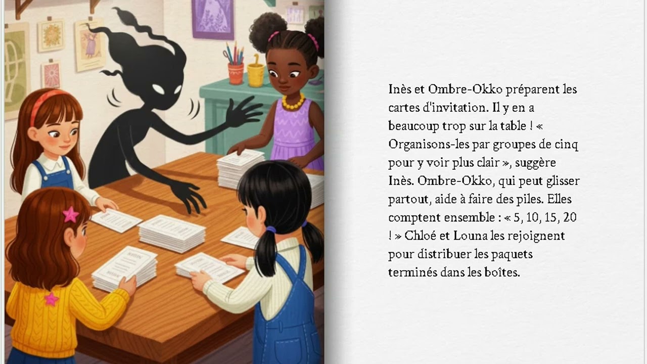 Le Carnaval des Ombres French histoire pour enfants amusement scientifique pour les enfants