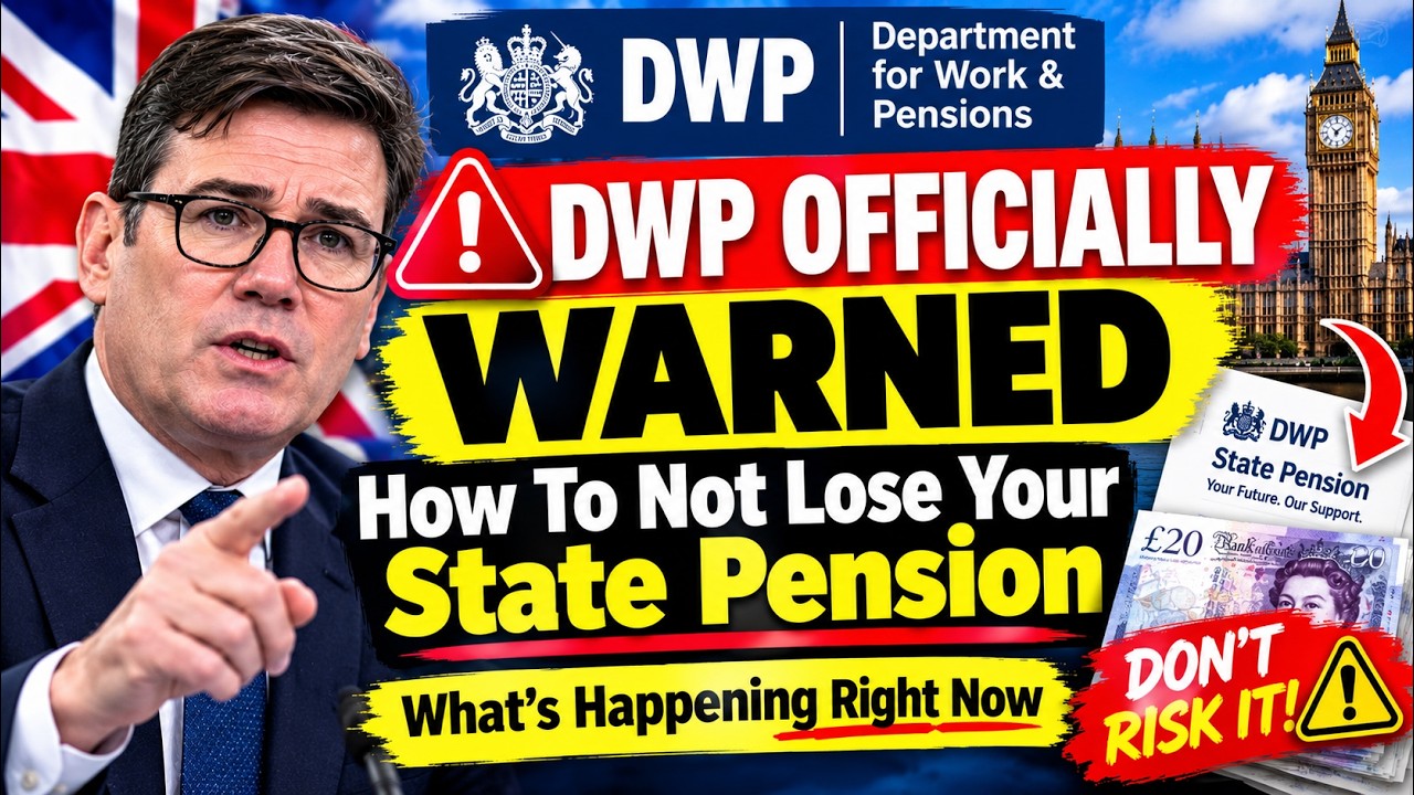 🚨 DWP WARNING: State Pension at Risk in 2026 &mdash; CHECK THIS NOW!