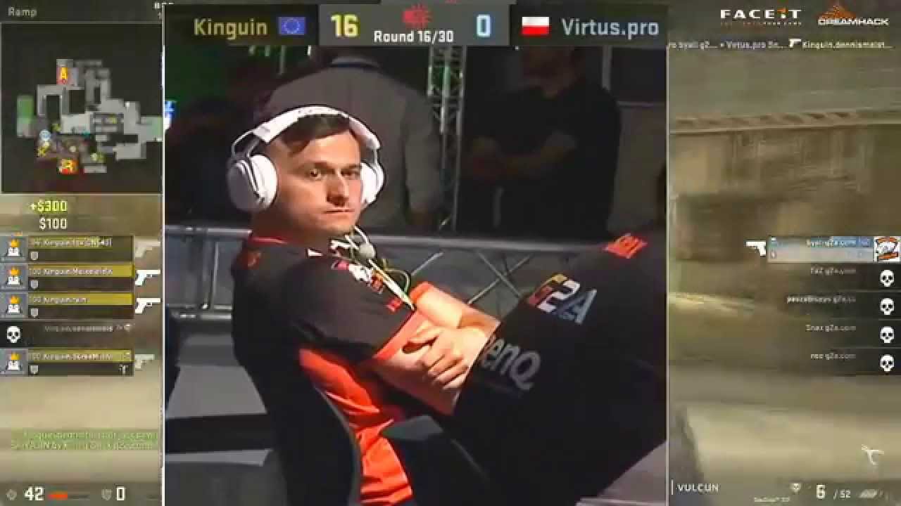 Kinguin vs Virtus.Pro -  16-0 ( ͡° ͜ʖ ͡°)