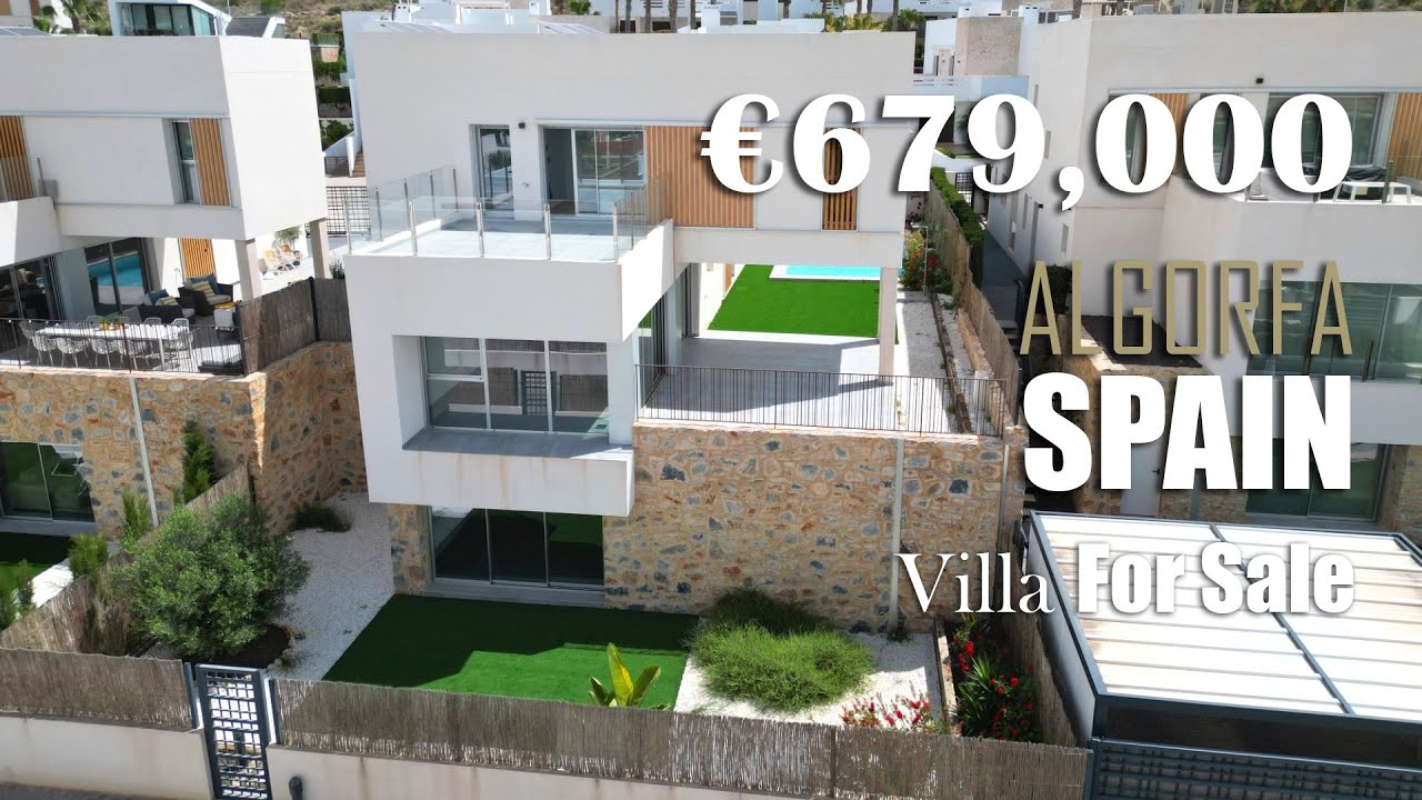 Newly built villa Dinant for sale in La Finca Golf, Algorfa, Costa Blanca, Spain. From &euro;679,000