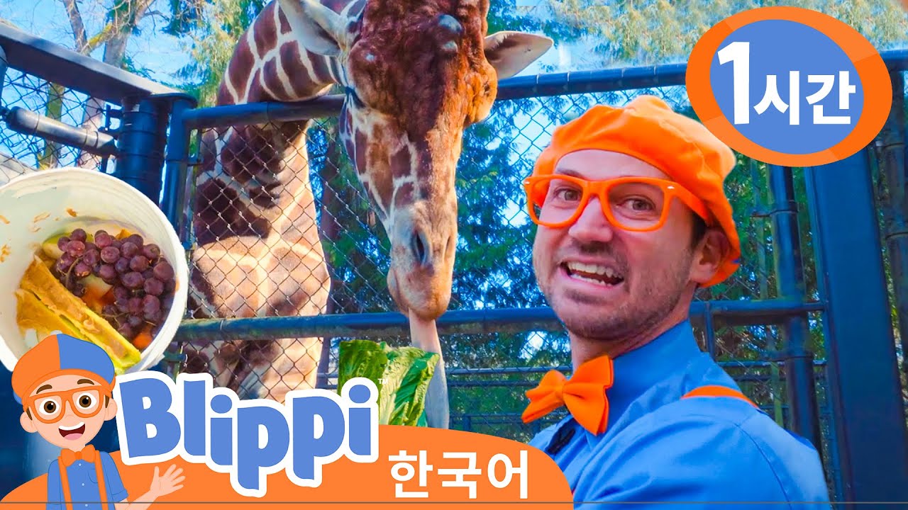 블리피와 동물원 - 동물들에게 먹이를 줘요! 외 3편・블리피 한국어 | 블리피 한국어 | 어린이 교육 동영상