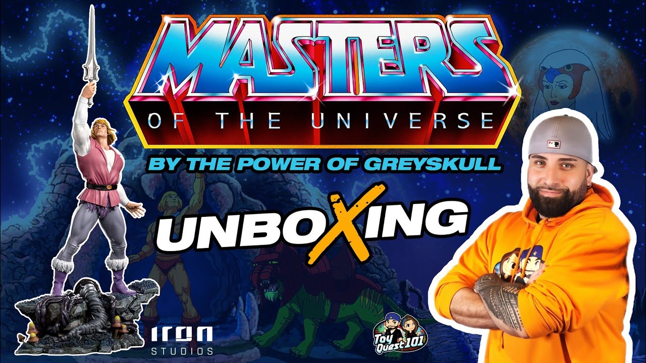 Prince Adam Masters of the Universe 1/10 Scale Statue by Iron Studios