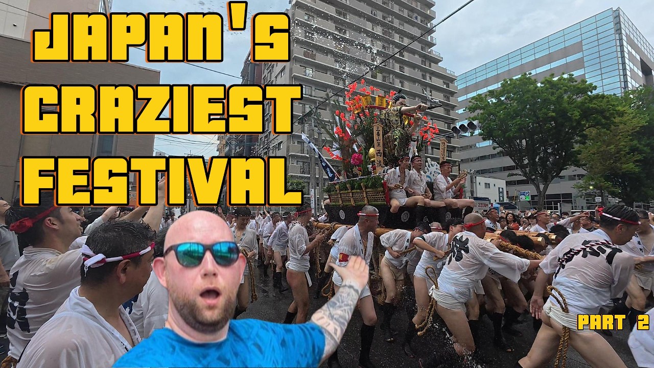 Fukuoka&rsquo;s Wildest Day of the Year 🇯🇵 | Hakata Gion Yamakasa Full Race Vlog