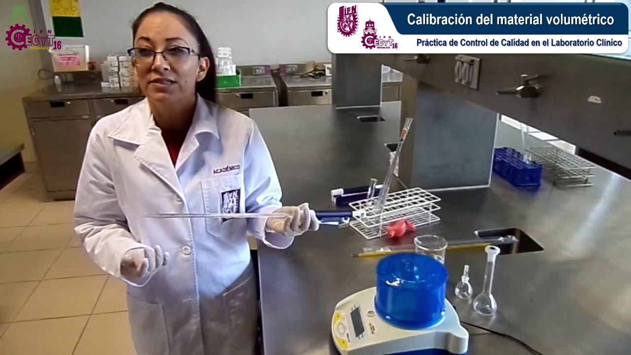 Calibración del Material Volumétrico. Serie: Laboratorista Clínico