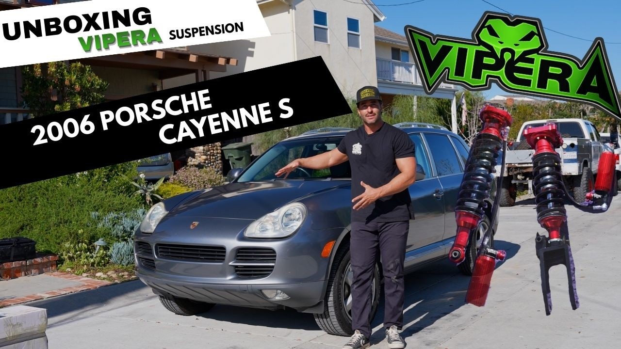 Unboxing the World's Best Porsche Cayenne Off-Road Suspension | Under 2K