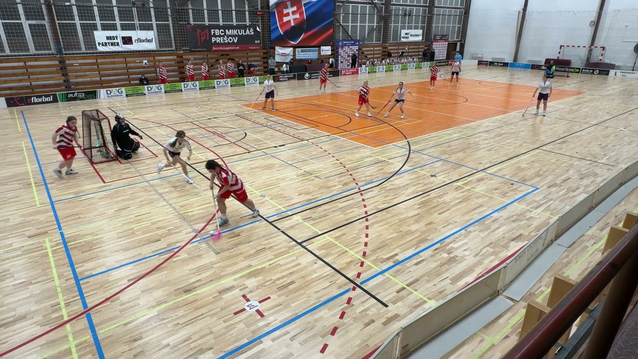 FBC Mikulas Presov - Eastern Wings Michalovce /Liga junioriek-vychod/ 01.02.2026-3.tretina