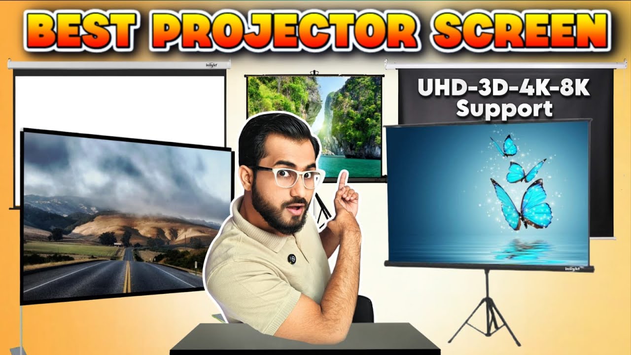 Best Projector Screen for Home Theater | Best Projector Screen Under 2000 and 5000