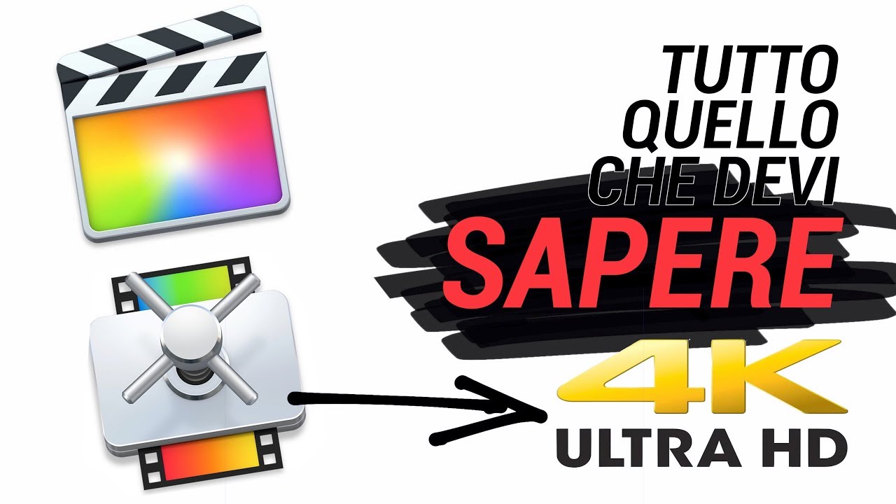 Export con COMPRESSOR in 4k | Tutorial FCPX ITA