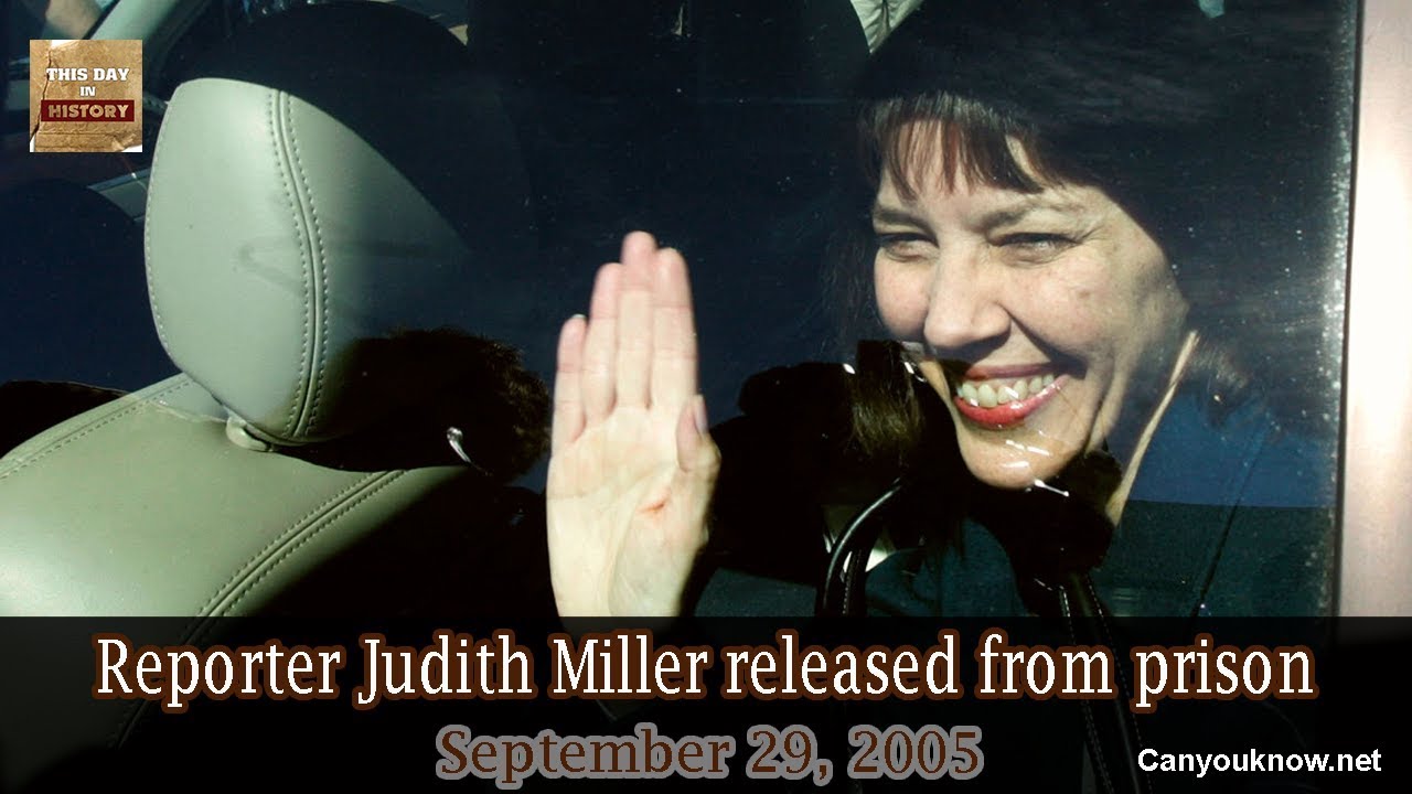 Reporter Judith Miller released from prison