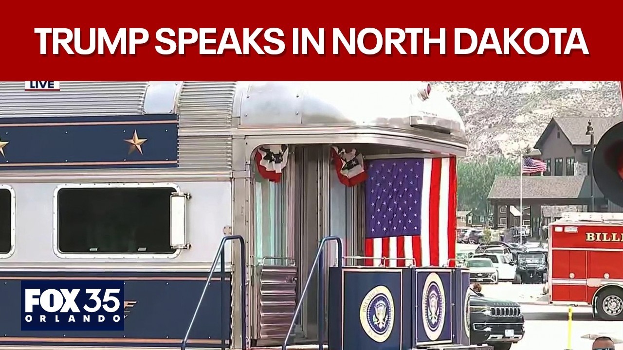 President Trump Speaks in North Dakota