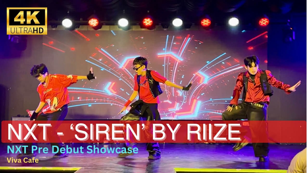 NXT (Dance Line: Ten, Jay & Kyeo) - ‘Siren by RIIZE' Dance Cover at NXT Pre Debut Showcase
