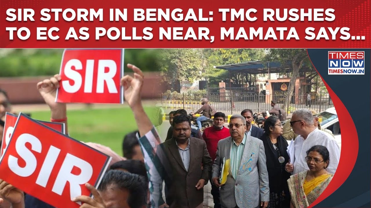 SIR Storm In West Bengal: TMC Delegation Rushes To EC, CM Mamata Says This As Elections Near
