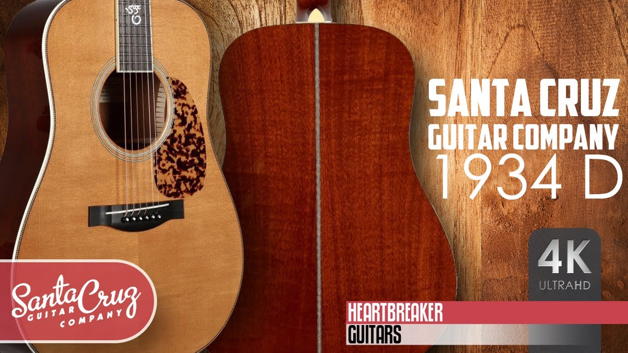 Santa Cruz Guitar Co. - 1934 D with 100 Year Old Mahogany!