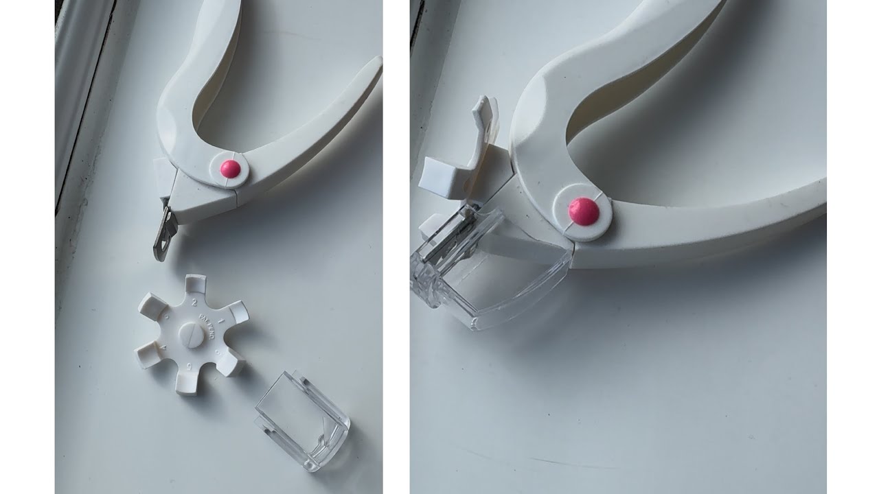 ‏How to Assemble Your Nail Tip Cutter with Guard 💅 Nail Tip Cutter Setup✨