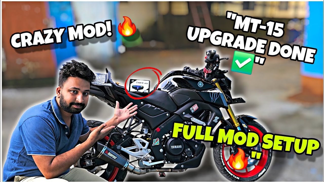 I Installed Online Mods on My MT-15 😱 | Full Modification & New Look Reveal 🔥