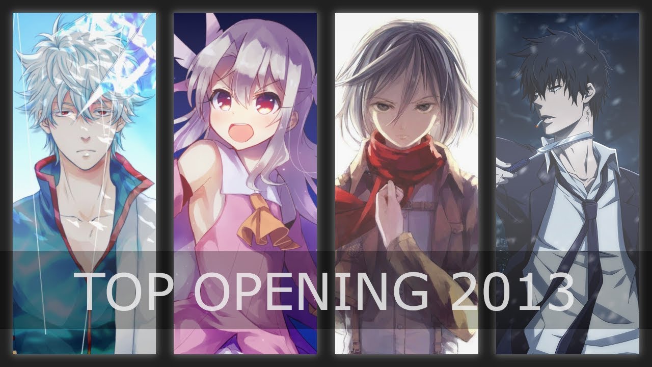 Top 50 Anime Openings of 2013 (10 Group Rank)
