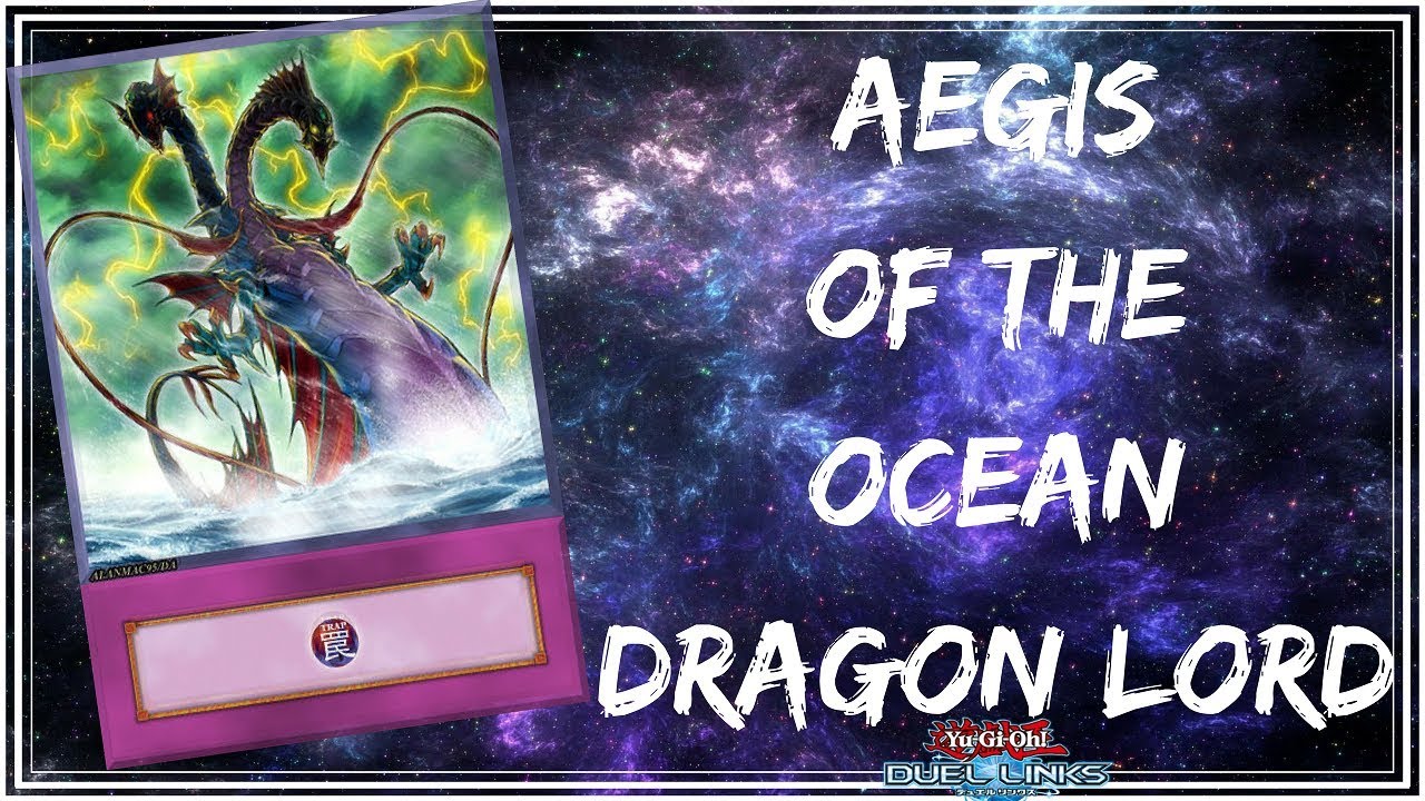 Aegis Of The Ocean Dragon Lord l Paleozoic Tilt! [Yu-Gi-Oh! Duel Links]
