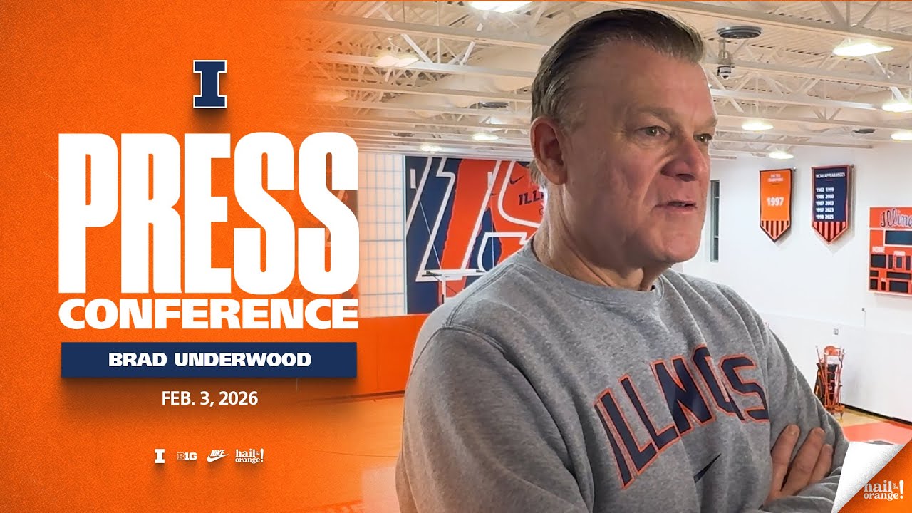 Illinois Men's Basketball | Brad Underwood Press Conference 2/3/26