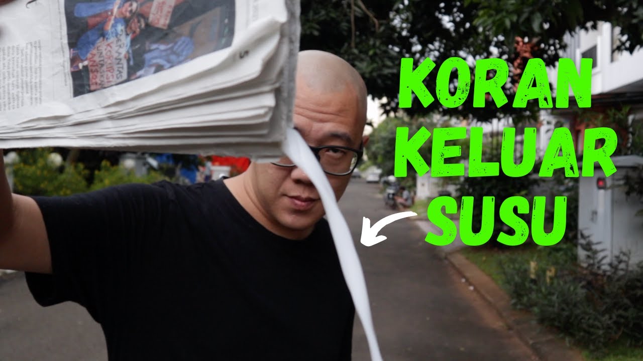 TANPA GELAS KHUSUS !! INI DIA TRIK SUSU HILANG DAN MUNCUL DARI KORAN #rynku