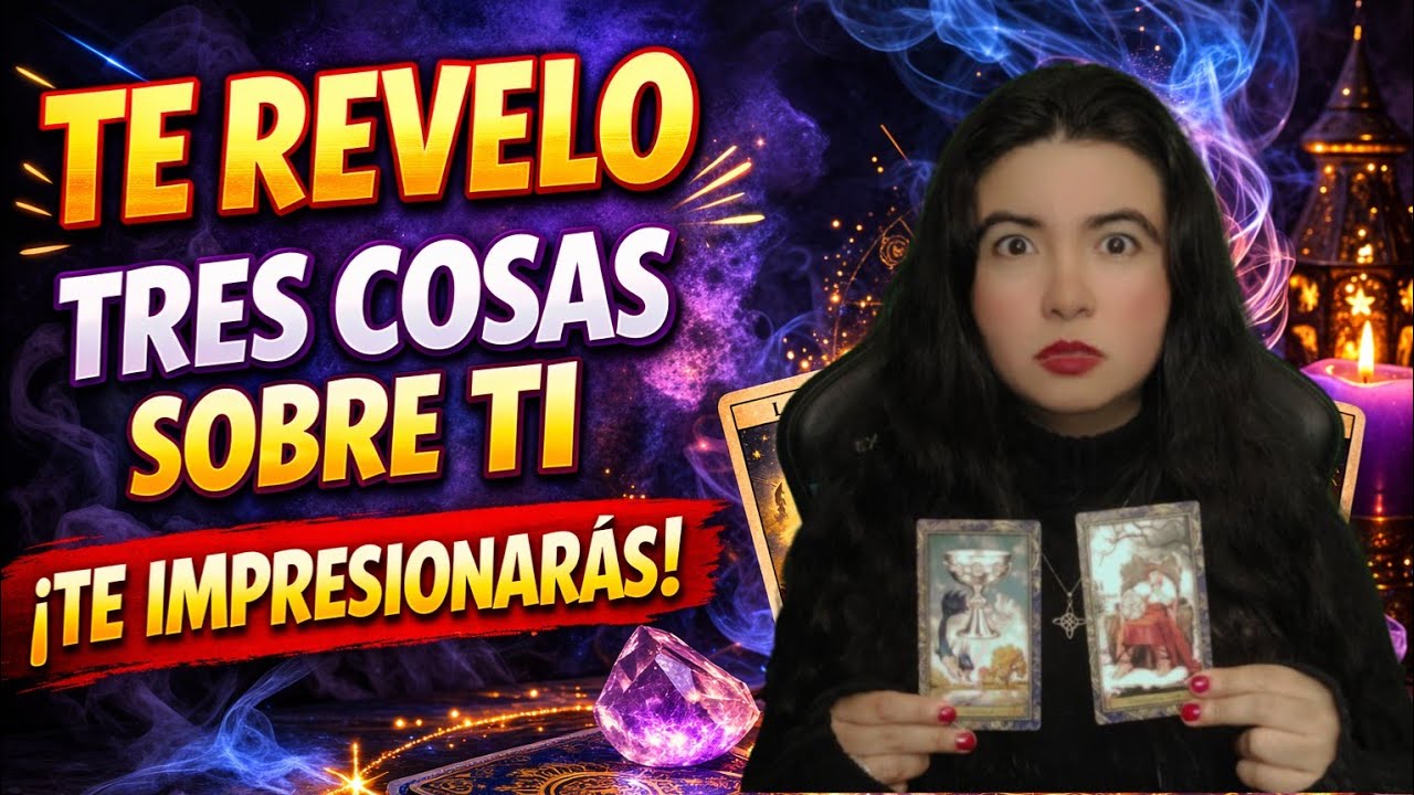 Te revelo 3 cosas sobre ti CON MI TAROT ‼️ TE VAS A IMPRESIONAR ‼️