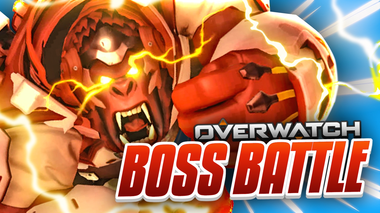 OVERWATCH WINSTON 6v1 BOSS BATTLE CUSTOM GAME